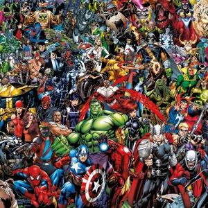 Puzzle 1000 elementów. Impossible puzzle! Marvel