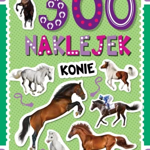 300 naklejek. Konie
