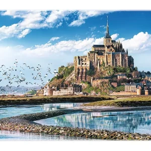 Puzzle 1000 elementów. Mont Saint-Michel