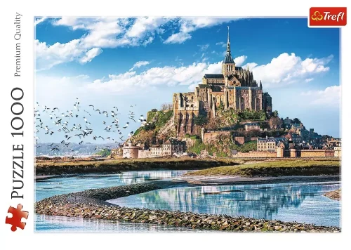 Puzzle 1000 elementów. Mont Saint-Michel