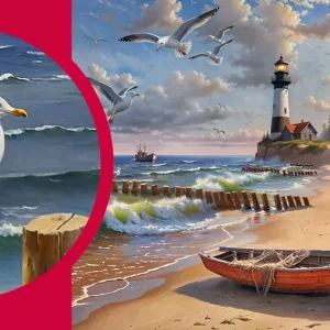 Puzzle 1000 elementów. Wybrzeże Morza Bałtyckiego 30998