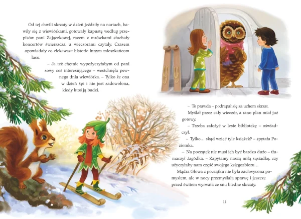 Przygody skrzata Jagódki. Leśna plotka i inne opowiadania