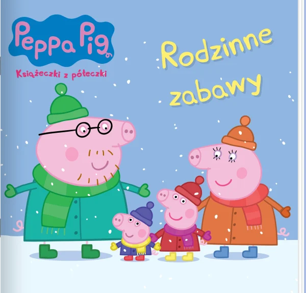 Peppa Pig. Książeczki z półeczki 91. Rodzinne zabawy