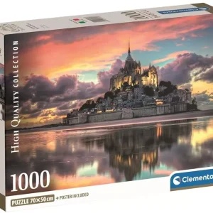Puzzle 1000 elementów. Wspaniały Mont Saint-Michel