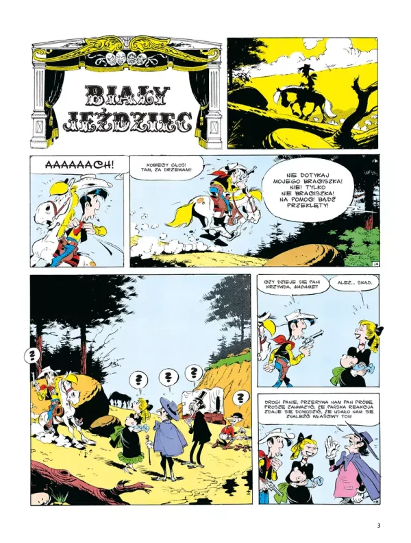 Lucky Luke. Tom 43. Biały jeździec