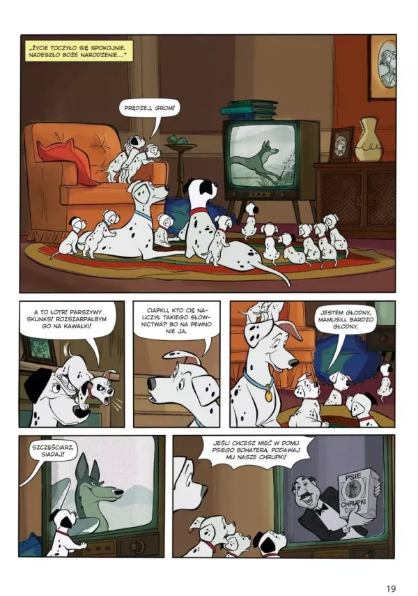 Klasyczne baśnie Disneya w komiksie. 101 dalmatyńczyków