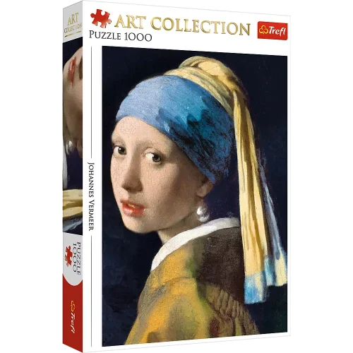 Puzzle 1000 elementów. Dziewczyna z perłą, Johannes Vermeer