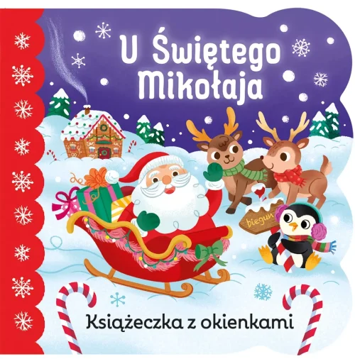 U świętego Mikołaja. Książeczka z okienkami