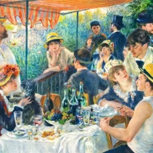 Puzzle 1000 elementów. Śniadanie wioślarzy, Renoir