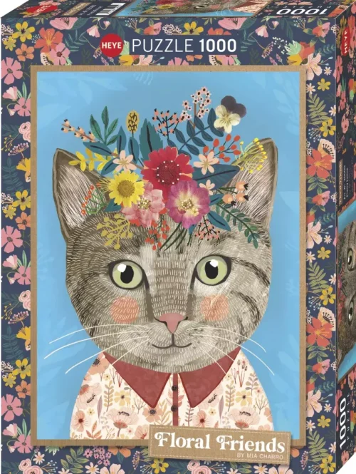 Puzzle 1000 elementów. Floral Friends