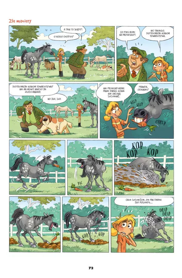 Komiksy są super!. Kamila i konie. Tom 4. Władcy prerii
