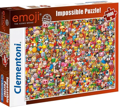 Puzzle 1000 elementów. Impossible puzzle! Emoji