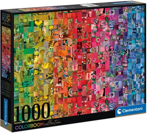 Puzzle 1000 elementów. Color boom. Kolaż