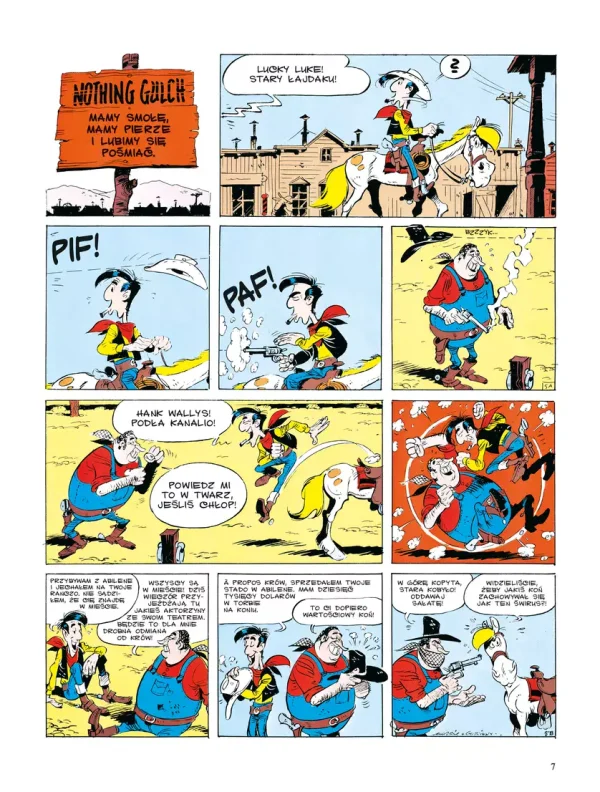 Lucky Luke. Tom 43. Biały jeździec