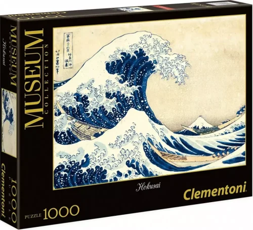 Puzzle 1000 elementów. Museum. Hokusai Katsushika. Wielka fala w Kanagawie