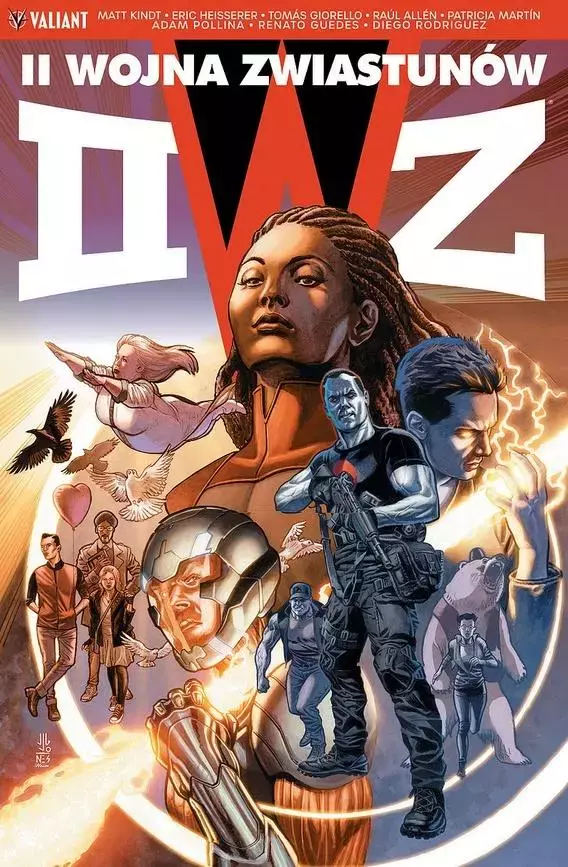 II Wojna Zwiastunów | Komiks Valiant | Livewire kontra USA