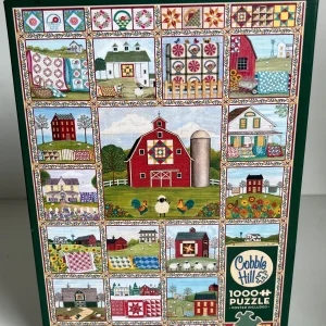 Cobble Hill Puzzle 1000 el. Haftowana pościel