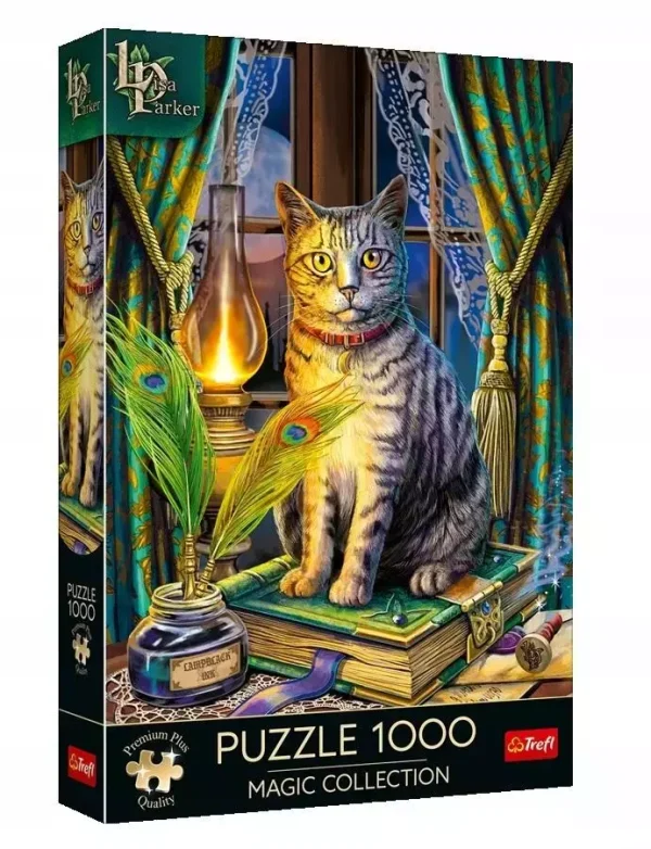 Puzzle 1000 elementów. Premium Plus. Magic Collection. Księga cieni