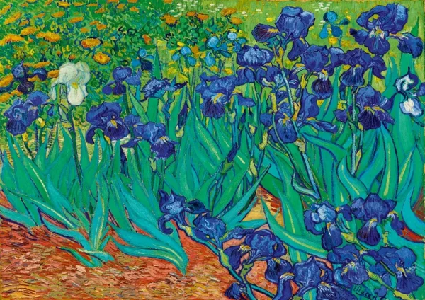 Puzzle 1000 elementów. Irysy, Vincent van Gogh, 1889