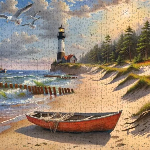 Puzzle 1000 elementów. Wybrzeże Morza Bałtyckiego 30998