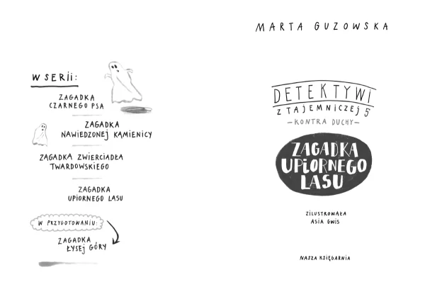 Detektywi z Tajemniczej 5 kontra duchy. Zagadka upiornego lasu