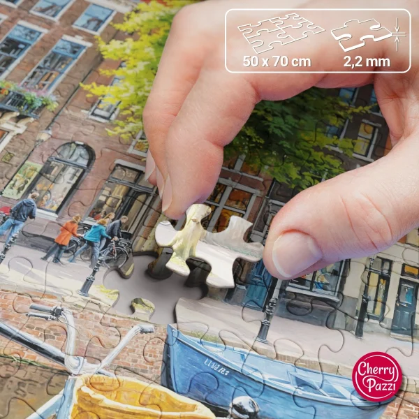 Puzzle 1000 elementów. Tulipany z Amsterdamu 30943
