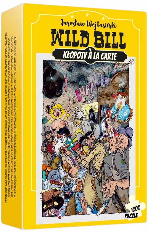 Puzzle 1000 Wild Bill Kłopoty a'la carte