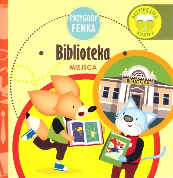 Przygody Fenka. Biblioteka. Miejsca