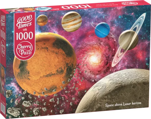 Puzzle 1000 elementów. Przestrzeń nad horyzontem księżycowym 30646