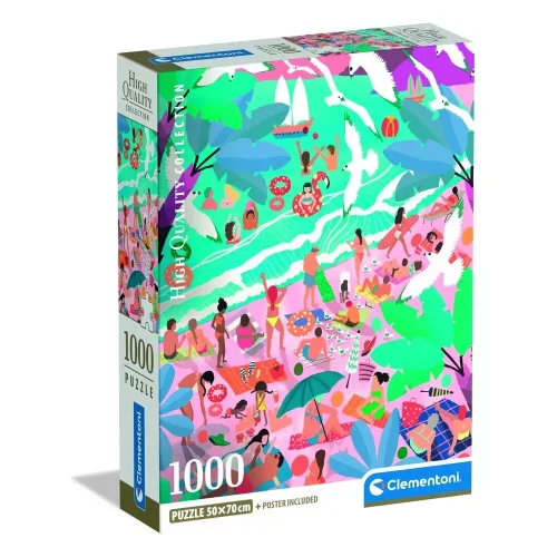 CLE puzzle 1000 Compact Sunday at the Beach 39938