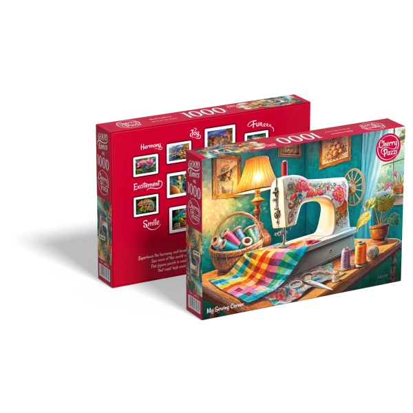 Puzzle 1000 elementów. Mój kącik do szycia 30875