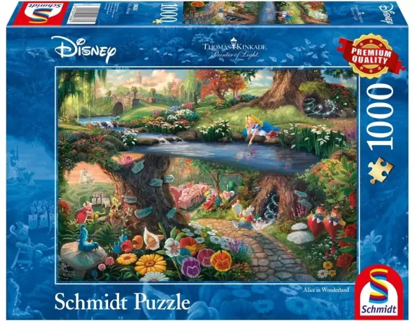 Puzzle 1000 elementów. Alicja w Krainie Czarów
