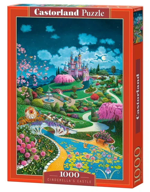 Puzzle 1000 elementów. Zamek Kopciuszka