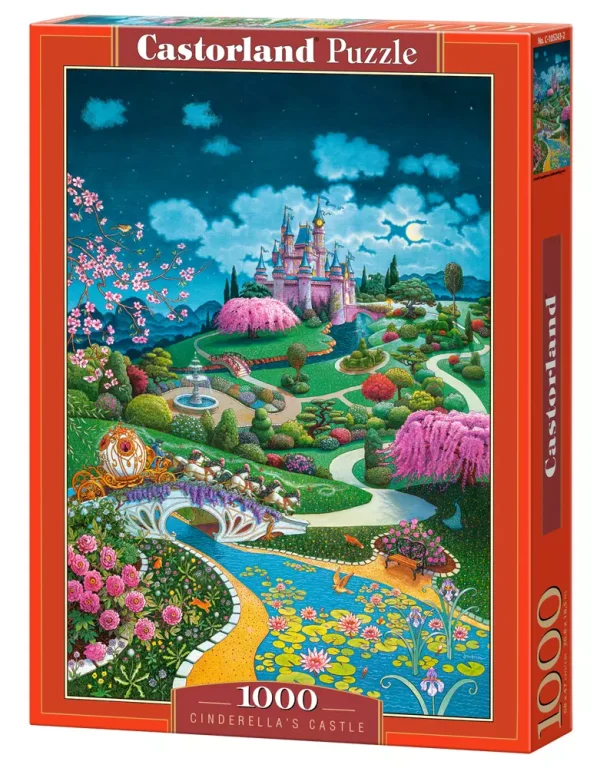 Puzzle 1000 elementów. Zamek Kopciuszka