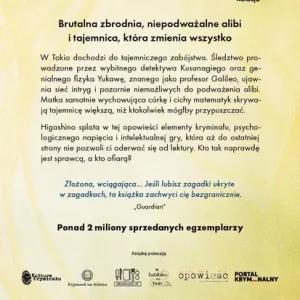 Podejrzany X. Pochodna zbrodni