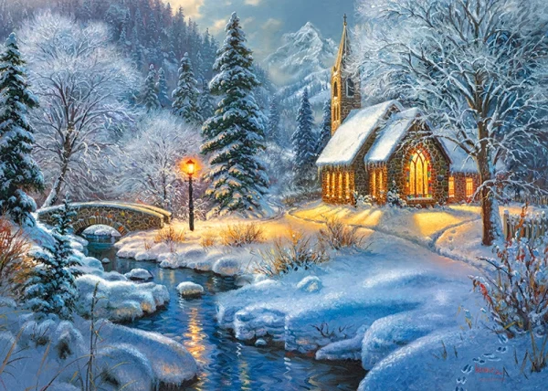 Puzzle 1000 elementów. Pogodna północ 30295