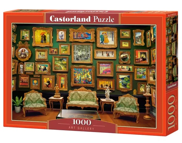 Puzzle 1000 elementów. Galeria sztuki