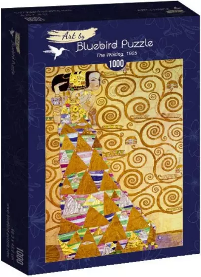 77591ad-puzzle-1000-elemento.webp Puzzle 1000 elementów. Oczekiwanie, Gustav Klimt