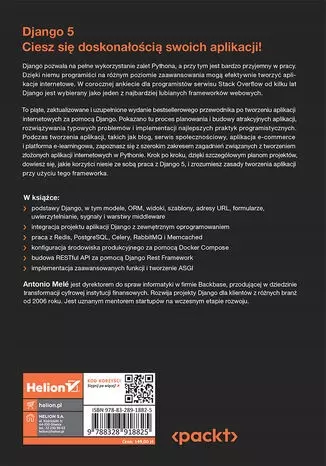 Django 5. Praktyczne tworzenie aplikacji internetowych w Pythonie