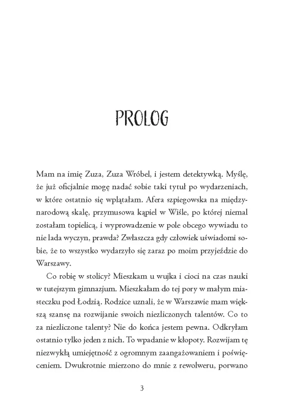 Zuza Wróbel na tropie. Tom 2. Mechaniczny Człowiek i szkoła złodziei