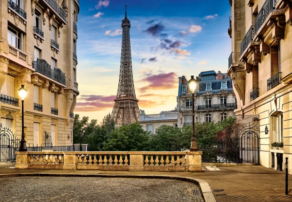 Puzzle 1000 elementów. Walk in Paris at Sunset
