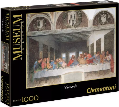 Puzzle 1000 elementów. Museum. Leonardo da Vinci. Ostatnia Wieczerza