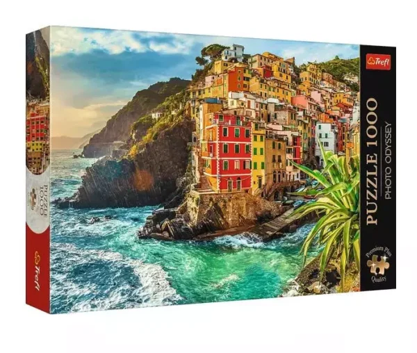 Puzzle 1000 elementów. Premium Plus. Photo Odyssey. Miasteczko Riomaggiore, Włochy