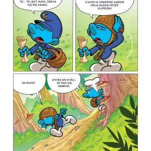 Smerfy i świat emocji. Smerf, który był zazdrosny