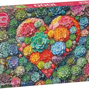 Puzzle 1000 elementów.  Kształt miłości 30981