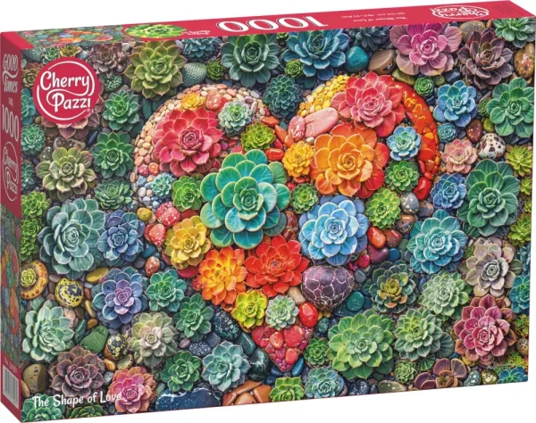 Puzzle 1000 elementów.  Kształt miłości 30981