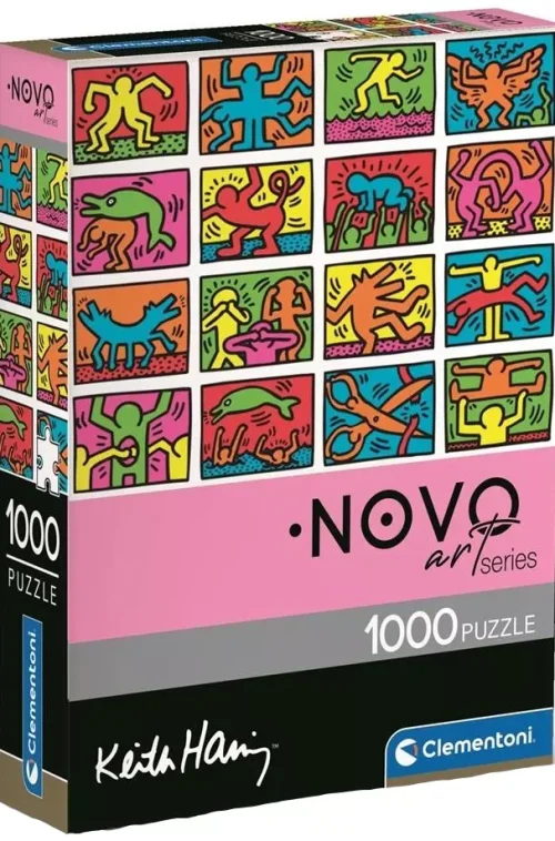 Puzzle 1000 elementów. Compact Art, Keith Haring