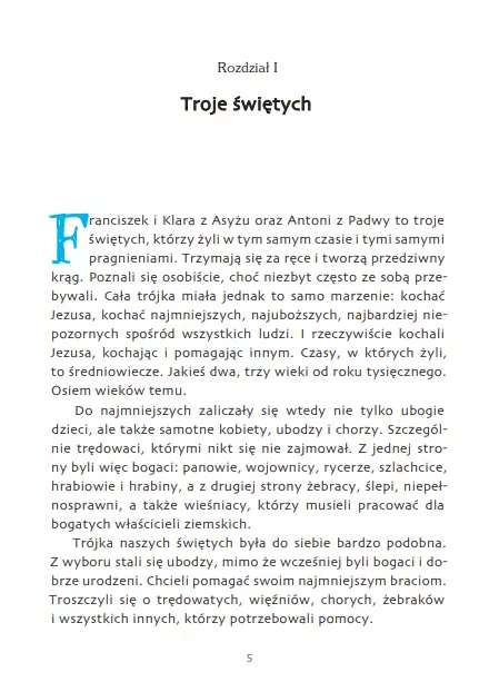 Franciszek, Klara i Antoni