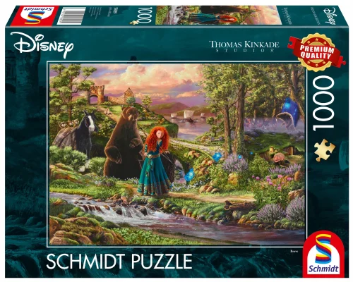 Puzzle Schmidt Spiele Thomas Kinkade 1000 elementów Schmidt Spiele - Puzzle PQ Puzzle 1000 el. THOMA