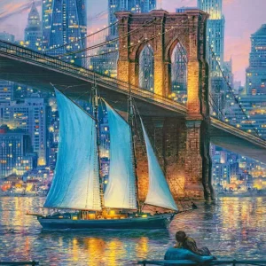 Puzzle 1000 elementów. Sen dwojga w Nowym Jorku 30288